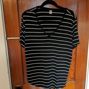 Old Navy Striped Flowy Tee